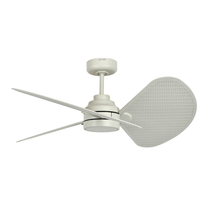 Lucci Air 21325449 - LED-dimbar takfläkt SABLE 1xGX53/12W/230V 3000/4000/5000K Ø 91,5 cm krämvit + fjärrkontroll