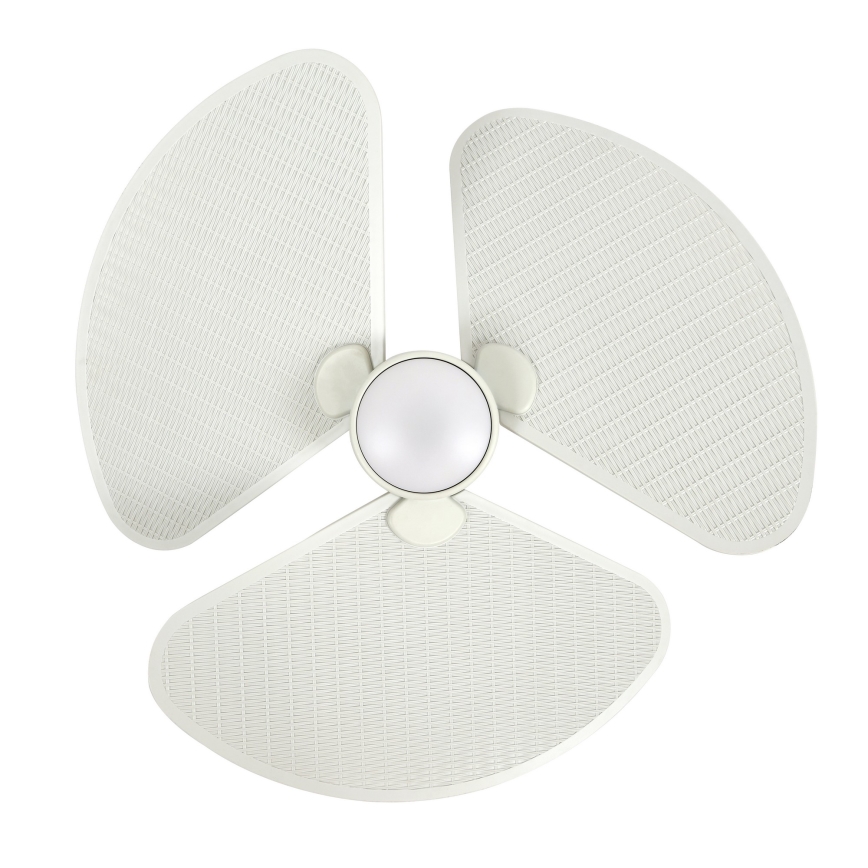 Lucci Air 21325449 - LED-dimbar takfläkt SABLE 1xGX53/12W/230V 3000/4000/5000K Ø 91,5 cm krämvit + fjärrkontroll