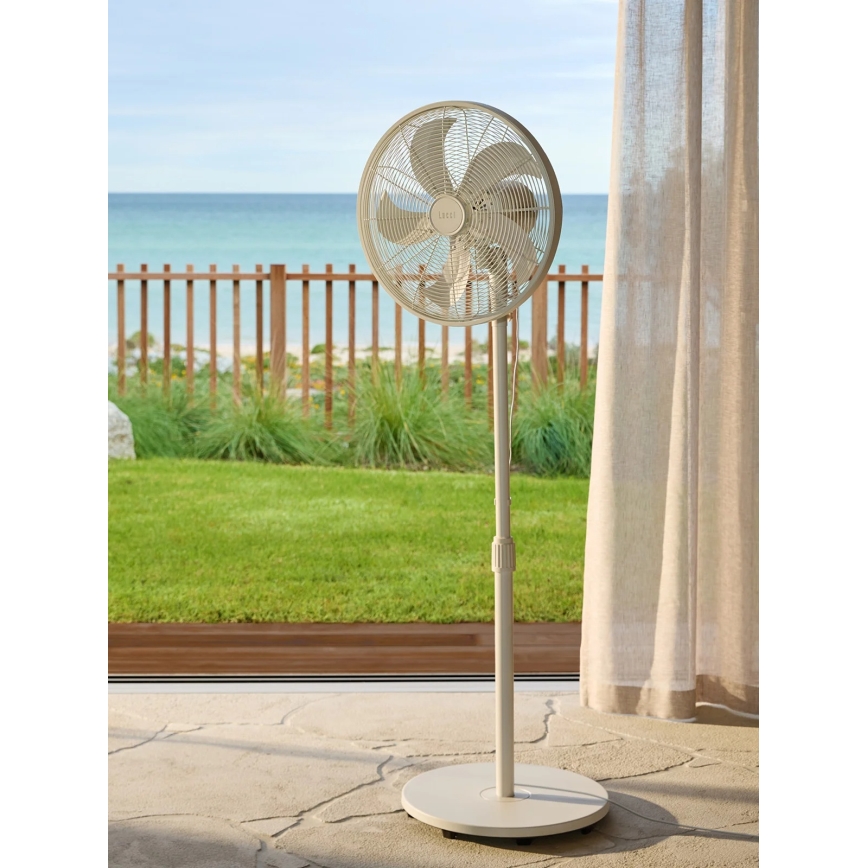 Lucci Air 21326449 - Golvfläkt GLIDE 36W/230V Ø 45 cm vit