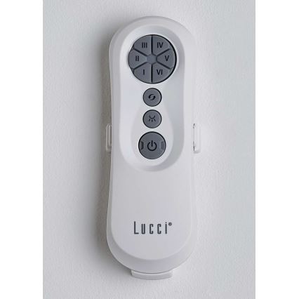Lucci air 213358 - LED Dimbar takfläkt LINE 1xGX53/12W/230V svart + fjärrkontroll