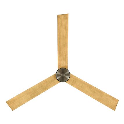 Lucci air 21610449 - LED dimbar takfläkt CLIMATE 1xGX53/12W/230V brun/glansig krom + fjärrkontroll