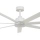 Lucci air 21610849 - Ljusreglerad ceiling fan ATLANTA 1xGX53/12W/230V white+ + fjärrkontroll
