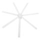 Lucci air 21610849 - Ljusreglerad ceiling fan ATLANTA 1xGX53/12W/230V white+ + fjärrkontroll