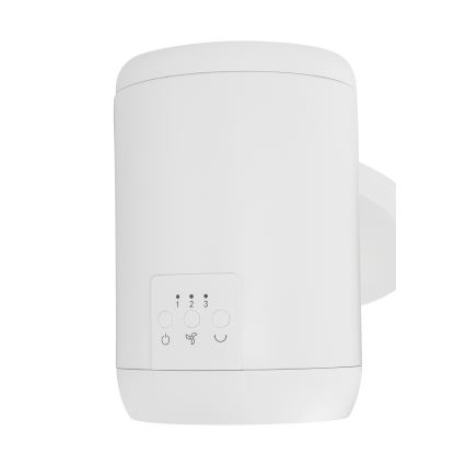 Lucci Air 21612549 - Väggfläkt JET 32W/230V vit + fjärrkontroll