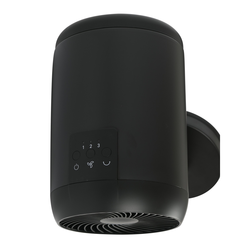 Lucci Air 21612649 - Väggfläkt JET 32W/230V svart + fjärrkontroll
