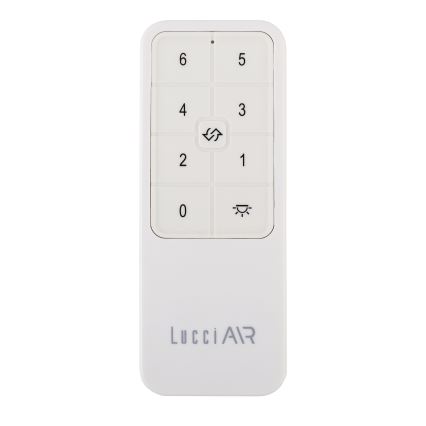 Lucci air 21616149 - Takfläkt MONZA IP55 svart + fjärrkontroll