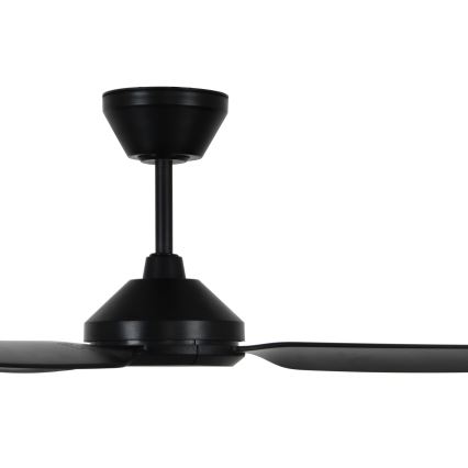 Lucci air 21616349 - Takfläkt POLIS IP55 svart + fjärrkontroll