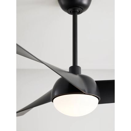 Lucci Air 21617149 - Dimbar LED-takfläkt OSPREY 1xGX53/12W/230V Ø 132 cm svart + fjärrkontroll