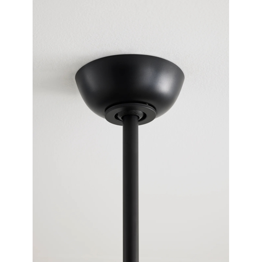 Lucci Air 21617149 - Dimbar LED-takfläkt OSPREY 1xGX53/12W/230V Ø 132 cm svart + fjärrkontroll