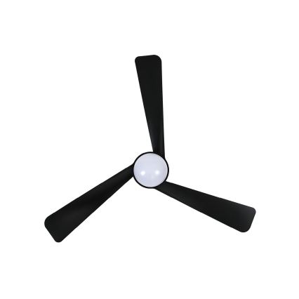 Lucci Air 21617149 - Dimbar LED-takfläkt OSPREY 1xGX53/12W/230V Ø 132 cm svart + fjärrkontroll