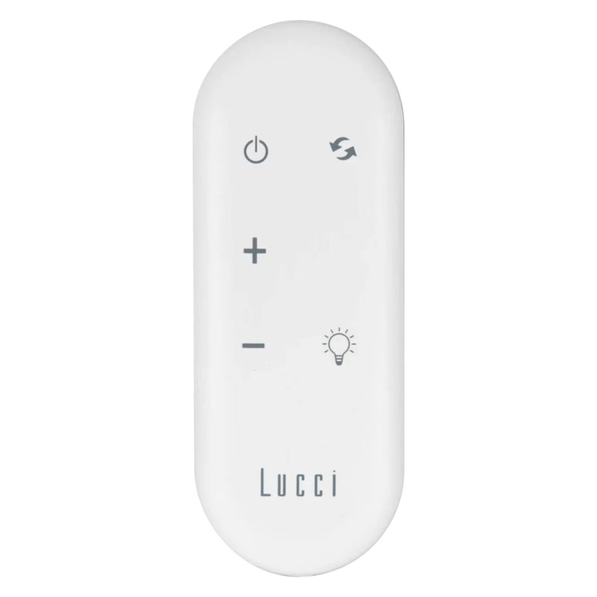 Lucci Air 21617149 - Dimbar LED-takfläkt OSPREY 1xGX53/12W/230V Ø 132 cm svart + fjärrkontroll
