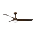 Lucci Air 21617249 - LED-dimmbar takfläkt OSPREY 1xGX53/12W/230V Ø 132 cm brons + fjärrkontroll