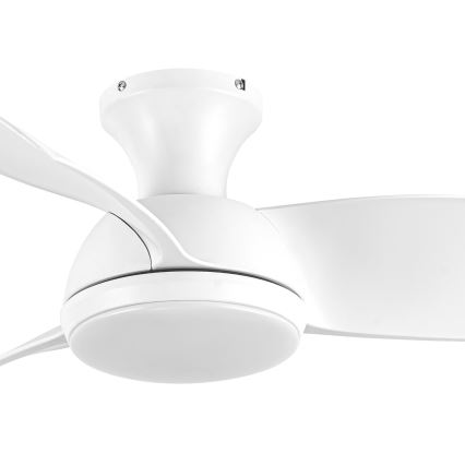 Lucci air 513071 - LED dimbar takfläkt SYROS LED/18W/230V 3000/4000/6000K vit + fjärrkontroll