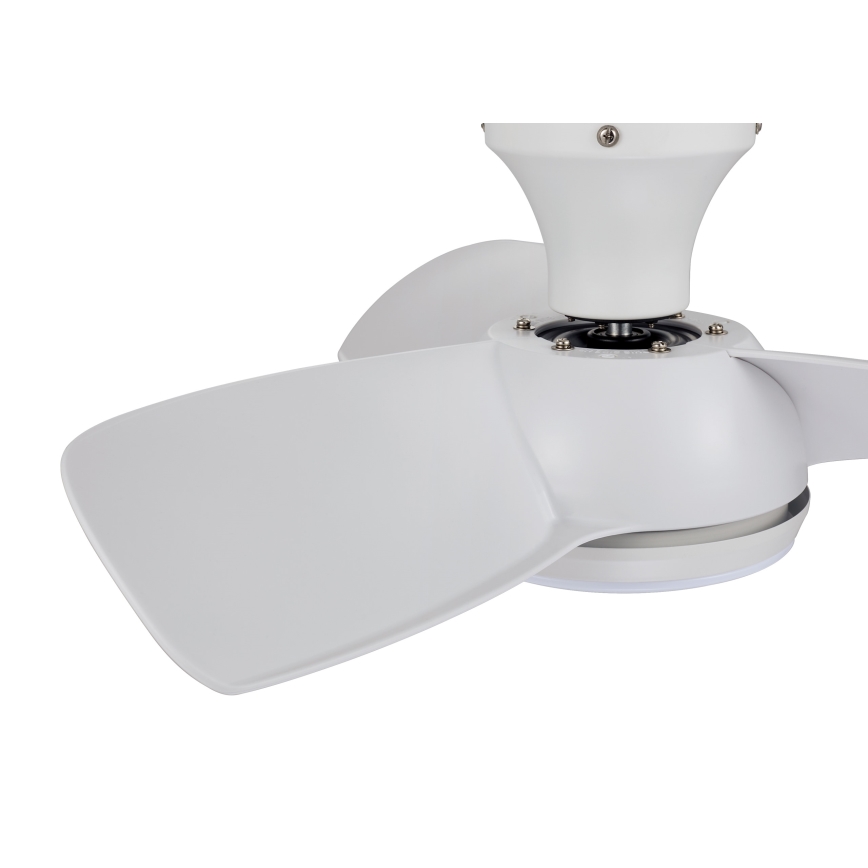 Lucci air 513071 - LED dimbar takfläkt SYROS LED/18W/230V 3000/4000/6000K vit + fjärrkontroll