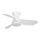 Lucci Air 51307149 - Dimmbar LED-takfläkt SYROS II LED/18W/230V 3000/4000/6000K Ø 76 cm vit + fjärrkontroll