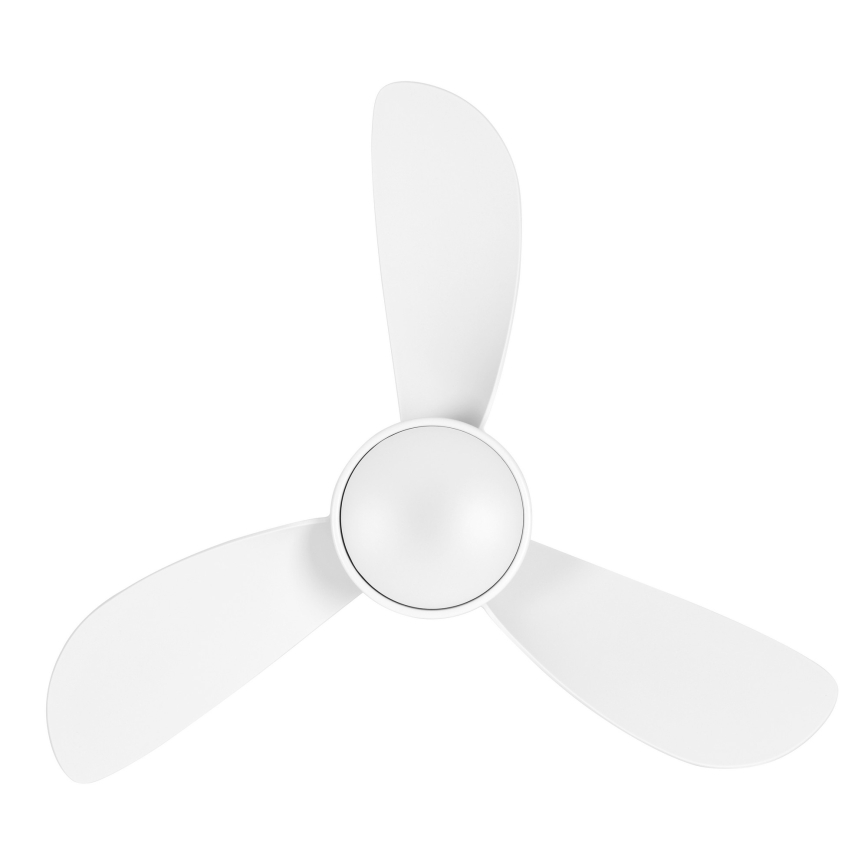 Lucci Air 51307149 - Dimmbar LED-takfläkt SYROS II LED/18W/230V 3000/4000/6000K Ø 76 cm vit + fjärrkontroll