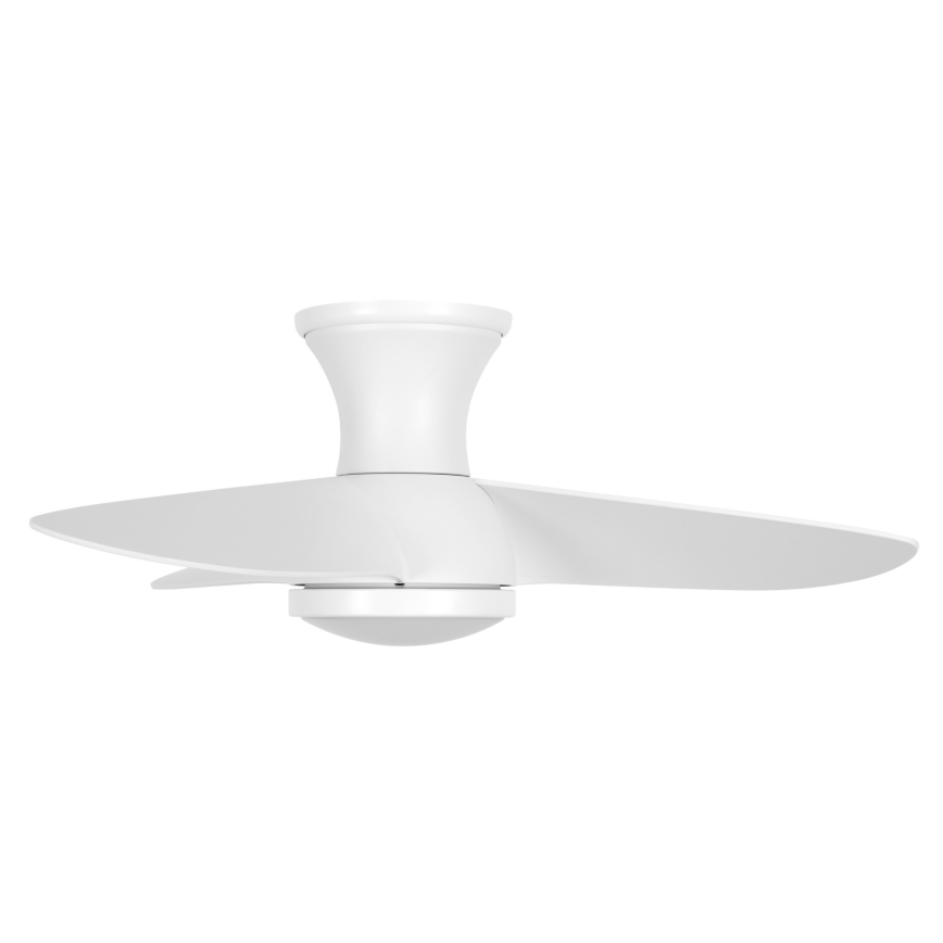 Lucci Air 51307149 - Dimmbar LED-takfläkt SYROS II LED/18W/230V 3000/4000/6000K Ø 76 cm vit + fjärrkontroll