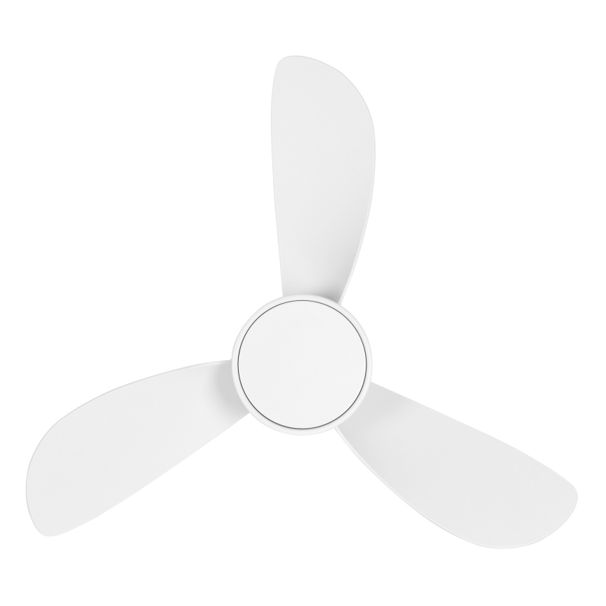 Lucci Air 51307149 - Dimmbar LED-takfläkt SYROS II LED/18W/230V 3000/4000/6000K Ø 76 cm vit + fjärrkontroll