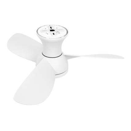 Lucci Air 51307149 - Dimmbar LED-takfläkt SYROS II LED/18W/230V 3000/4000/6000K Ø 76 cm vit + fjärrkontroll