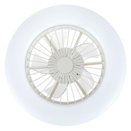 Lucci Air 513200 - LED Dimbar taklampa med fläkt OSLO LED/20W/230V 3000/4500/6500K vit + fjärrkontroll