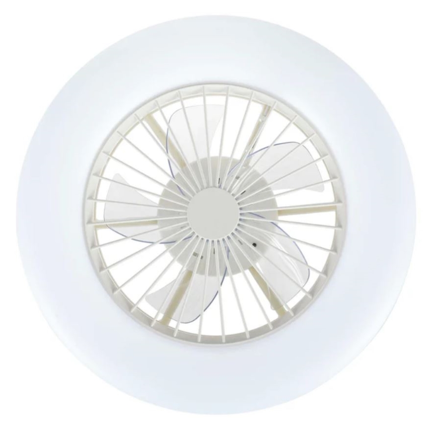 Lucci Air 513200 - LED Dimbar taklampa med fläkt OSLO LED/20W/230V 3000/4500/6500K vit + fjärrkontroll