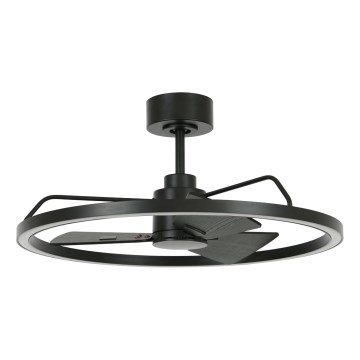 Lucci Air 516124 - LED Dimbar takfläkt CESSNA LED/36W/230V 3000/4000/5000K svart + fjärrkontroll