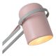 Lucide 05535/01/66 - Bordslampa för barn  med klipp BASTIN 1xE14/25W/230V rosa 