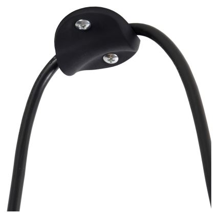 Lucide 08408/05/30 - Ljuskrona med textilsladd FIX MULTIPLE 5xE27/60W/230V spindel