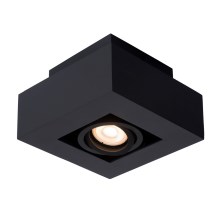 Lucide 09119/06/30 - LED Spotlight XIRAX 1xGU10/5W/230V svart