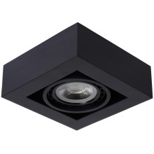 Lucide 09120/12/30 - LED ljusreglerad spotlight  ZEFIX 1xGU10/12W/230V svart 