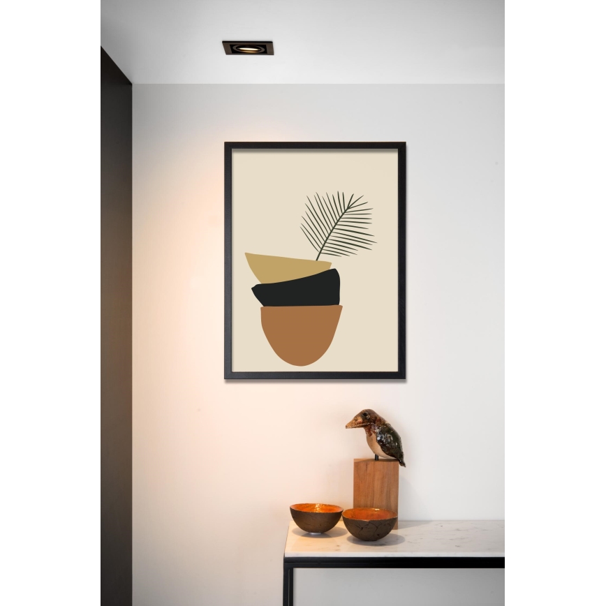Lucide 09926/01/30 - Infälld taklampa CHIMNEY 1xGU10/50W/230V