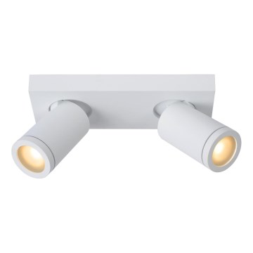 Lucide 09930/10/31 - LED Ljusreglerad badrum spotlight TAYLOR 2xGU10/5W/230V IP44