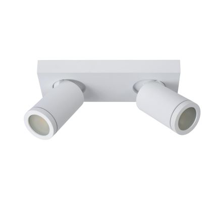 Lucide 09930/10/31 - LED Ljusreglerad badrum spotlight TAYLOR 2xGU10/5W/230V IP44