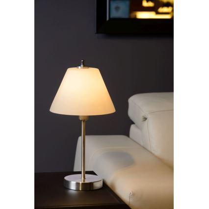 Lucide 12561/21/12 - Dimbar Bordslampa TOUCH två 1xE14/40W/230V