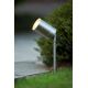 Lucide 14868/05/12 - Utomhus LED-lampa ARNE-LED 1xGU10/5W/230V matt krom