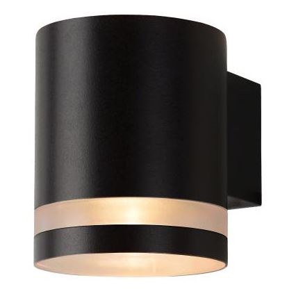 Lucide 14880/05/30 - LED Dimbar vägglampa utomhus BASCO 1xGU10/4,5W/230V IP54