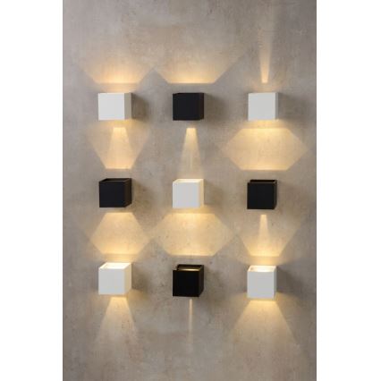 Lucide 17293/02/31 - Utomhus LED Väggbelysning XIA 2xLED/1W/230V IP54