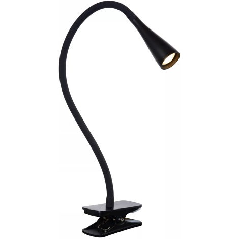 Lucide 18256/03/30 - LED ljusreglerad bordslampa touch med klämma ZOZY LED/4W/230V svart