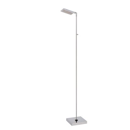 Lucide 19730/10/11 - LED Dimbar golvlampa AARON LED/12W/230V skinande krom
