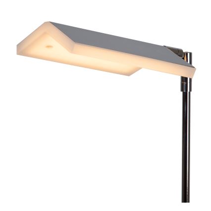 Lucide 19730/10/11 - LED Dimbar golvlampa AARON LED/12W/230V skinande krom