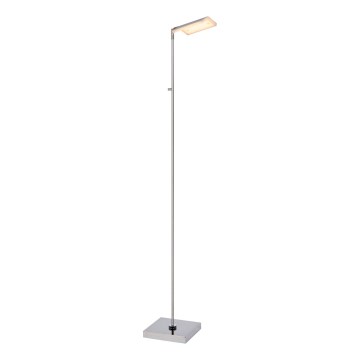 Lucide 19730/10/11 - LED Dimbar golvlampa AARON LED/12W/230V skinande krom