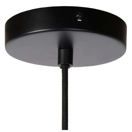 Lucide 20419/20/35 - Ljusskrona med upphängningsrem  OPHELIA 1xE27/40W/230V diameter  20 cm blå 