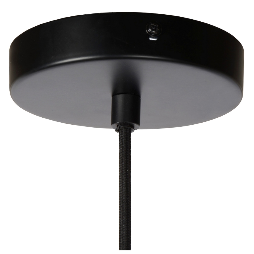 Lucide 20419/20/35 - Ljusskrona med upphängningsrem  OPHELIA 1xE27/40W/230V diameter  20 cm blå 