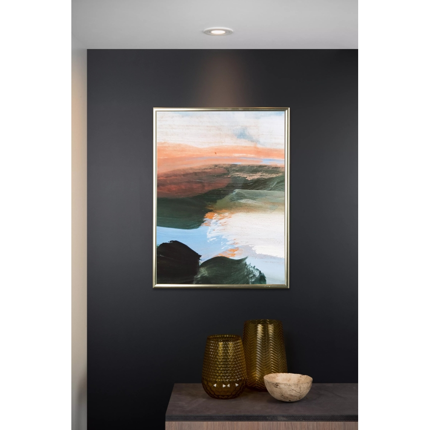 Lucide 22954/01/31 - Infälld taklampa TUBE 1xGU10/50W/230V vit