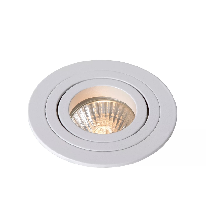 Lucide 22954/01/31 - Infälld taklampa TUBE 1xGU10/50W/230V vit
