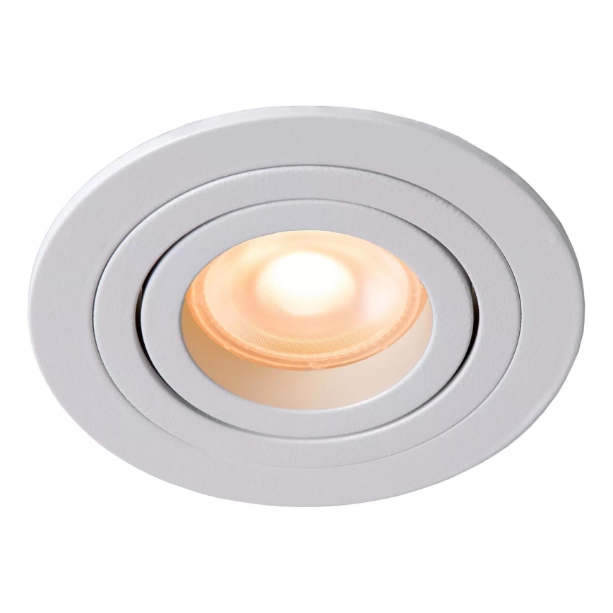 Lucide 22954/01/31 - Infälld taklampa TUBE 1xGU10/50W/230V vit