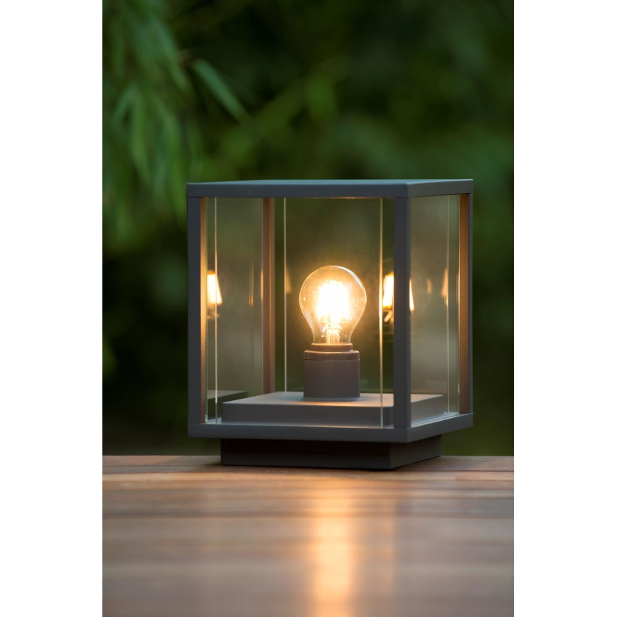 Lucide 27883/25/30 - Utomhuslampa CLAIRE 1xE27/15W/230V 24,5 cm