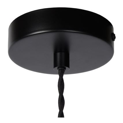 Lucide 30485/40/41 - Ljusskrona med upphängningsrem  MARNE 1xE27/60W/230V beige 