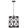 Lucide 31378/32/15 - Hängande lampa  CASTELLO 1xE27/60W/230V grå 32 cm