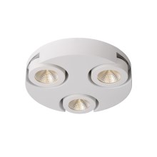 Lucide 33158/14/31 - LED ljusreglerad spotlight MITRAX 3xLED/5W/230V vit